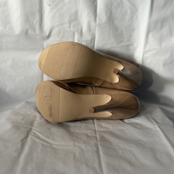 Madden Girl Nude Patent Heels - Picture 7 of 8